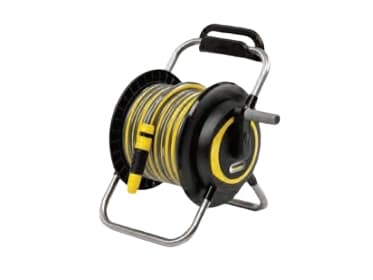 Kärcher 2.645-372.0, Seisontarulla, Toiminnallinen, Musta, Keltainen, Vapaasti seisova, Seinäkiinnitteinen, 40 m, 13,15,19 mm, 13,15,19 mm