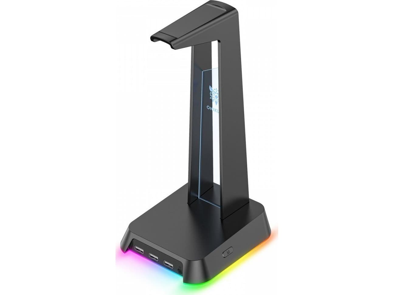 Onikuma Kuuloketeline RGB-taustavalolla Onikuma ST2 musta