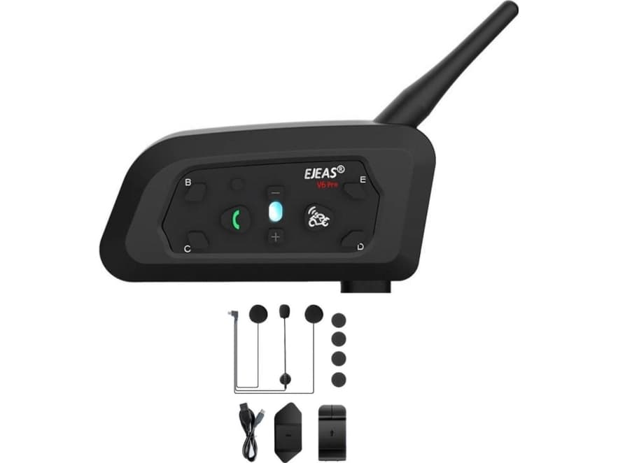 Moottoripyörän sisäpuhelin EJEAS V6PRO+