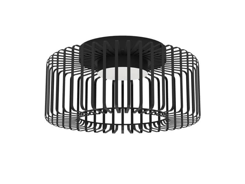 EGLO GINESTRONE-Z LOFT RGB CCT MUSTA/VALKOINEN