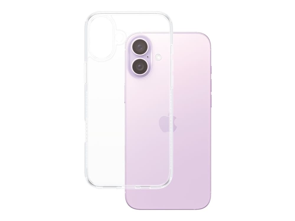 PanzerGlass ® HardCase Transparent iPhone 16 Plus, Suojus, Apple, Apple - iPhone 16 Plus, Läpinäkyvä
