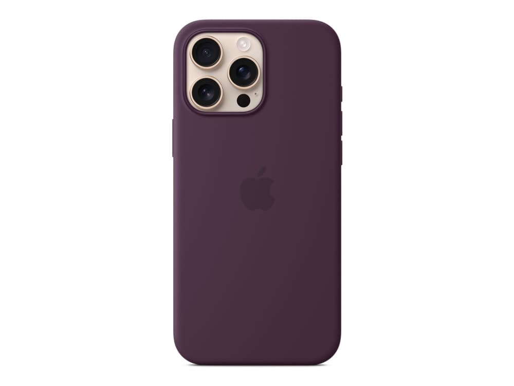 Apple iPhone 16 Pro Max:n MagSafe-silikonikuori - luumu, Suojus, Apple, iPhone 16 Pro Max, 17,5 cm (6.9), Luumunvärinen