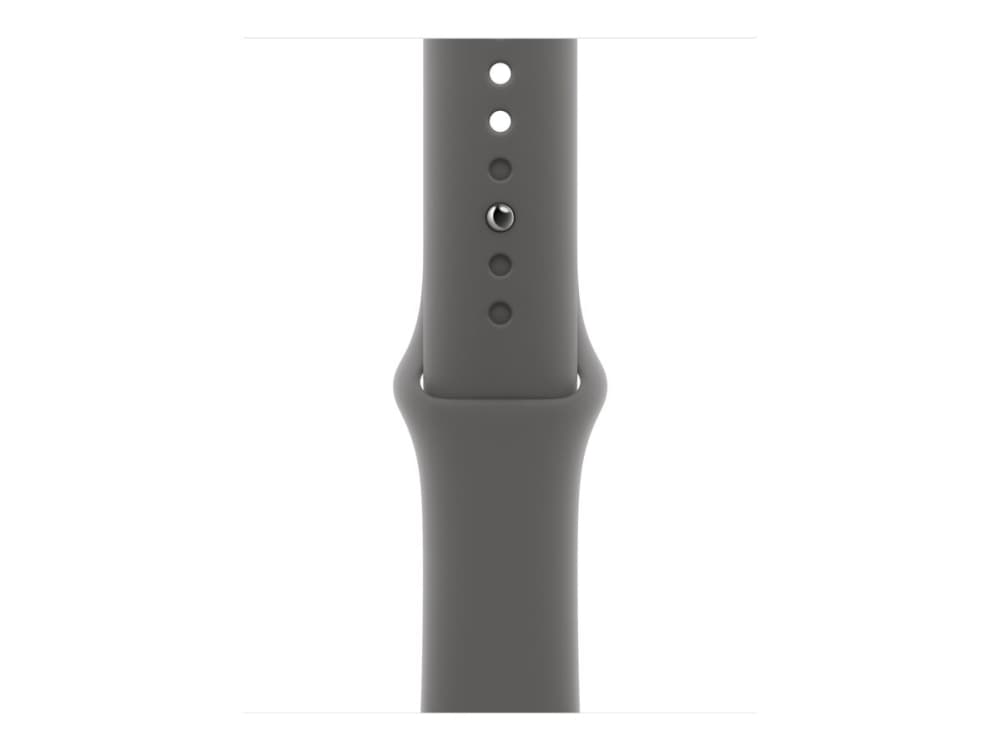 Apple MXLG3ZM/A, Ranneke, SmartWatch, Harmaa, Apple, Apple Watch Mallit 38mm, 40mm, 41mm, 42mm, Fluorielastomeeri