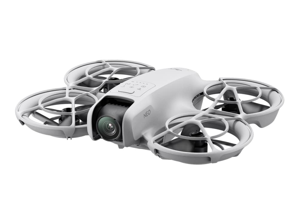 DJI Neo Fly More Combo, 4 roottoria, 12 MP, 3840 x 2880 pikseliä, 16 m/s, 1435 mAh, musta, Valkoinen