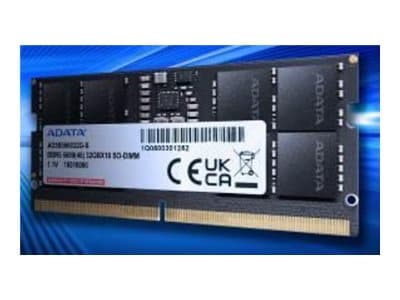 ADATA AD5S560016G-S, 16 GB, 1 x 16 GB, DDR5, 5600 Mhz, 262-nastainen SO-DIMM-muisti