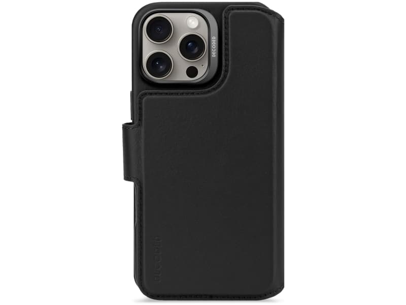 Decoded Nahka irrotettava lompakko, Tegnebogsetui, Apple, iPhone 16 Pro Max, 17,5 cm (6.9), Laji