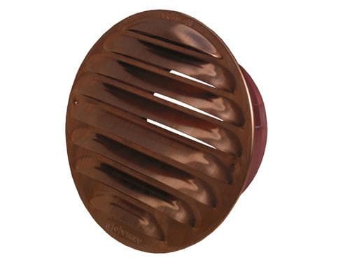 Tiiliarina ø130mm kupari nastalla