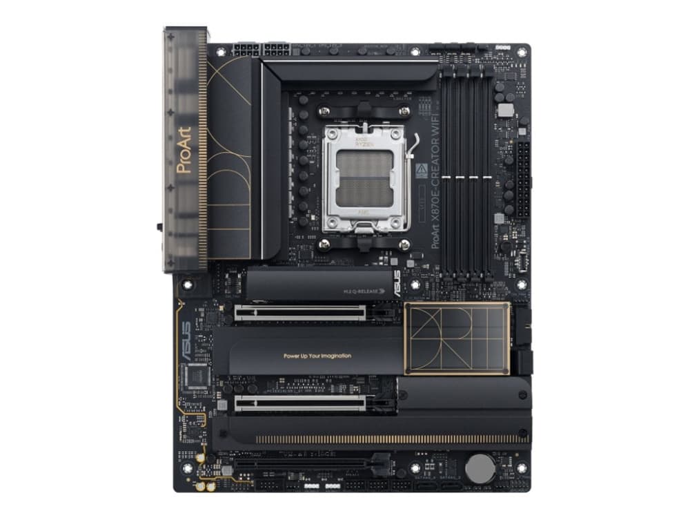 ASUS ProArt X870E-CREATOR WIFI, AMD, Sokkel AM5, Sokkel AM5, DDR5-SDRAM, 192 GB, DIMM