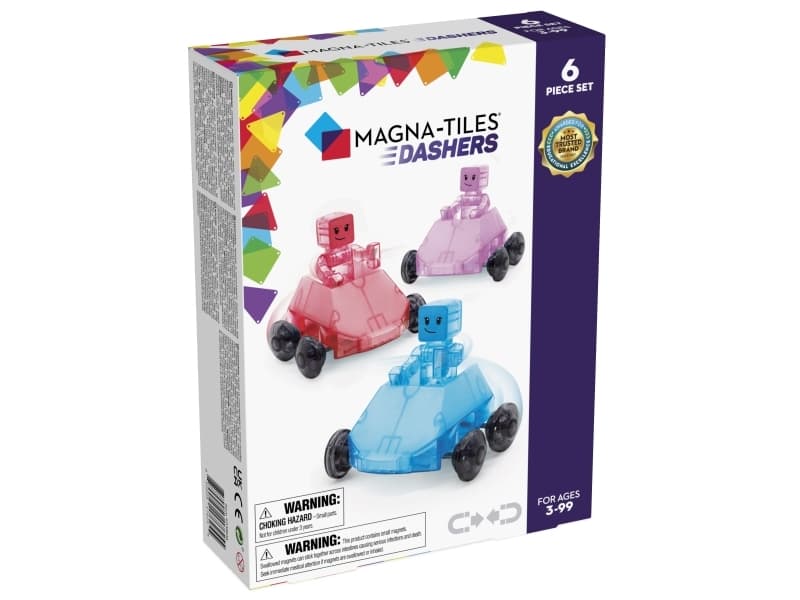 Magna-Tiles Dashers, 6 pcs set