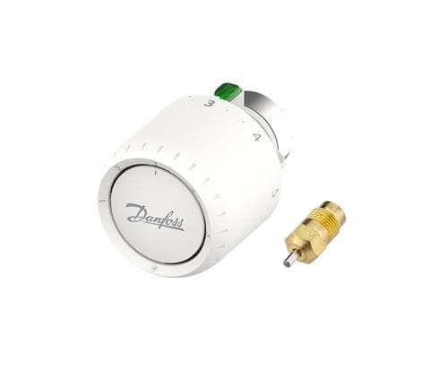 DANFOSS Aveo Huoltotermostaatti sisäänrakennetulla anturilla, Säätöalue 7-28°C, pakkassuoja, Huoltolaatikko
