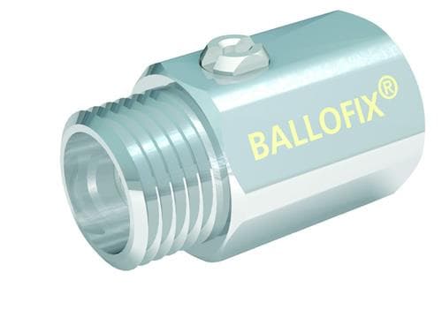 Palloventtiili w/n 1/4"" forkr t/unbrako