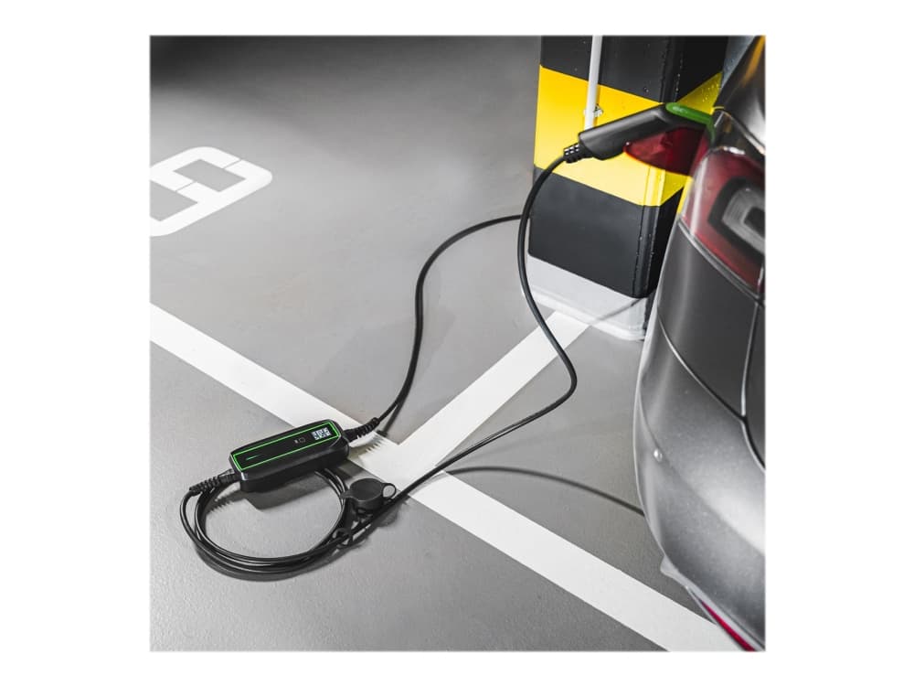 Green Cell EV16, Musta, LCD, Musta, AC, IP66, Tyyppi 2