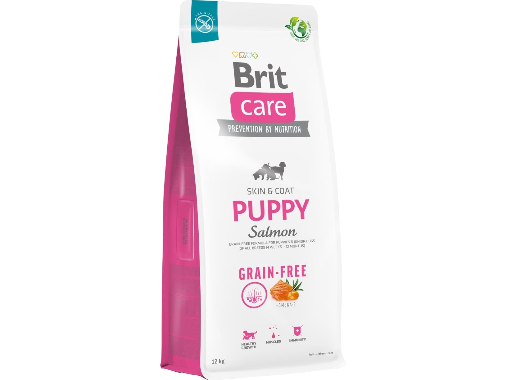 Brit Care Dog Grain-free Puppy, Salmon, 12 kg