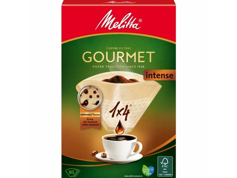 Kahvin suodatin Gourmet Intense 1X4 80P 8kpl DFP