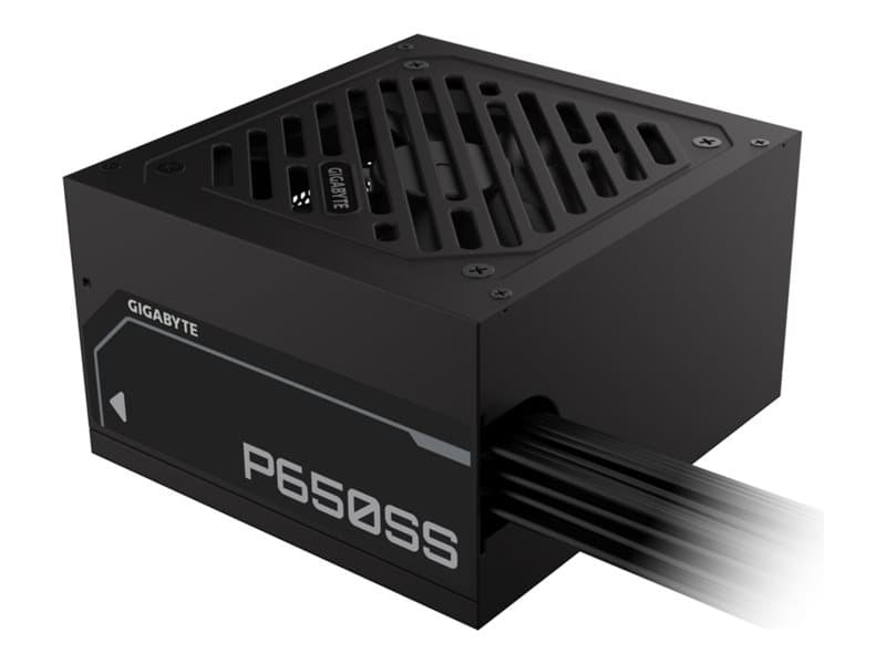 Gigabyte P650SS - Virtalähde (sisäinen) - ATX12V 3.0/ EPS12V - 80 PLUS Silver - AC 155-240 V - 650 Watt - aktiivinen PFC