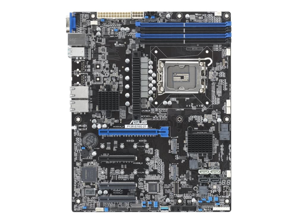 ASUS P13R-E/10G-2T - Bundkortti - ATX - LGA1700-sarja - C266-piirisarja - USB 3.2 Gen 1, USB 3.2 Gen 2 - 10 gigabitin LAN - onboard grafiikka