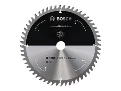 Bosch RUNDSAVKLKLINGE ACCU STD ALU B 190X20MM56T