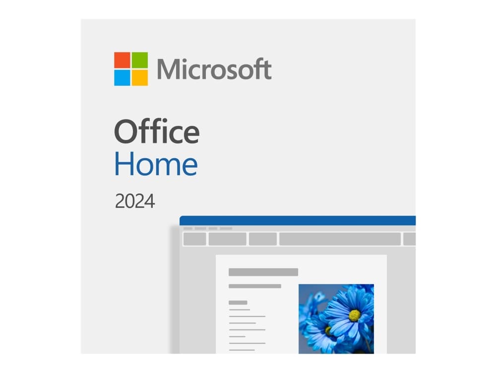 Microsoft Office Home 2024, Office-paketti, Täysi, 1 lisenssi(t), Elektroninen ohjelmistolataus (ESD), Lataa, Windows 10, Windows 11