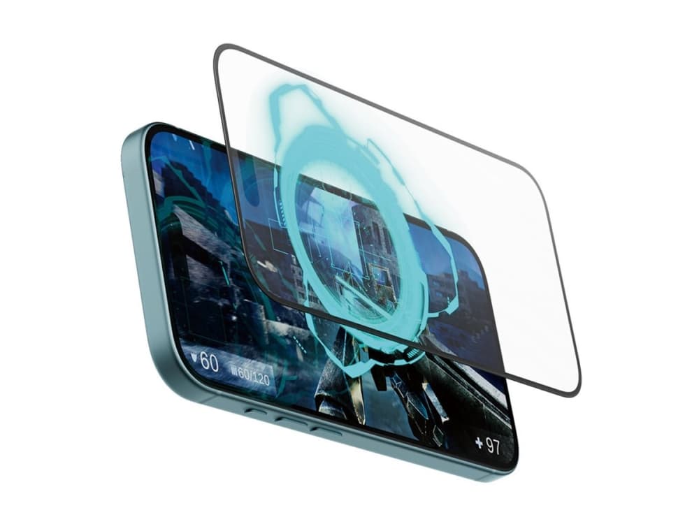 PanzerGlass ® Gaming Screen Protector iPhone 16 | 15 | Ultra-Wide Fit, Apple, Apple - iPhone 16, Apple - iPhone 15, Asennus kuivana, Naarmuuntumisenkestävä, Iskunkestävä, Läpinäkyvä, 1 kpl