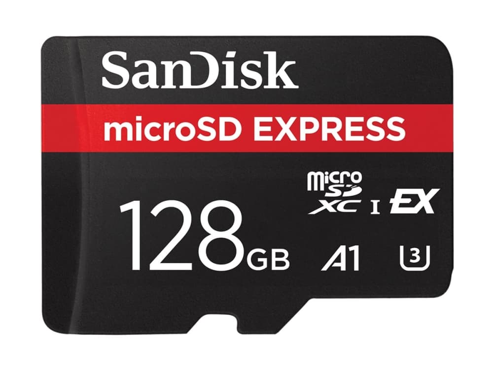 SanDisk Express - Flashhukommelseskortti - 128GB - microSDXC UHS-I