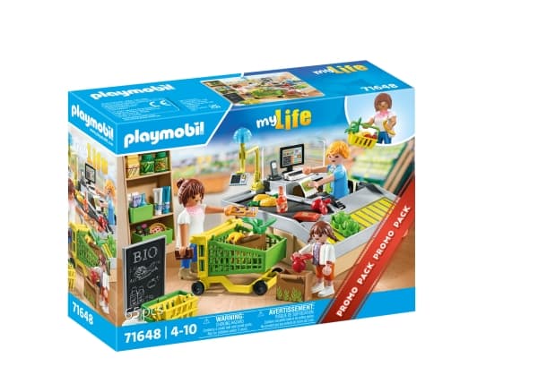 Playmobil 71648, Supermarketti, 4 vuosi/vuosia, Monivärinen, Muovi