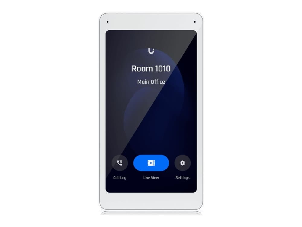 Ubiquiti Intercom Viewer, näyttö, valkoinen, Ubiquiti, lasi, polykarbonaatti (PC), seinä, 12,7 cm (5)
