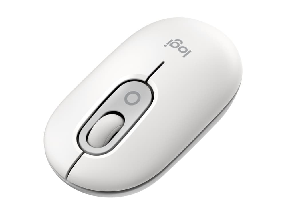 Logitech 910-007411, Molempikätinen, Optinen, Bluetooth, Valkoinen