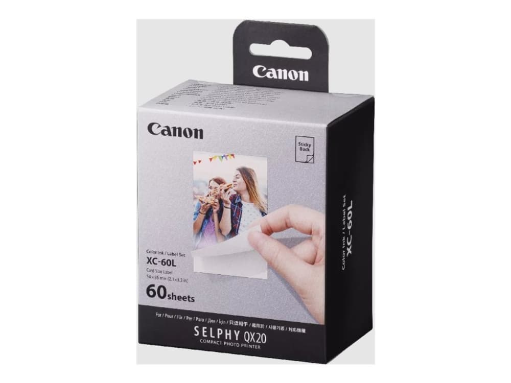 Canon XC-60L, Värisublimaatio, 5.4x8.5 cm, 60 kpl
