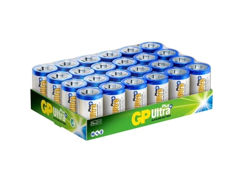 Paristo, GP Ultra Plus, alkali, D, 1,5 V, 24 kpl