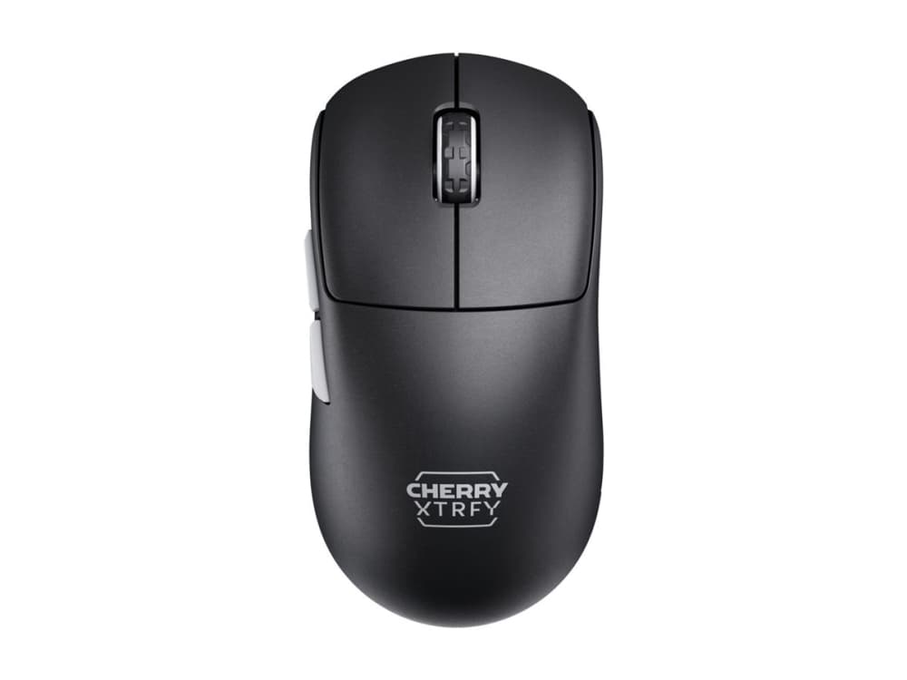 CHERRY XTRFY CX-M68W-PRO-BLACK, Oikeakätinen, Langaton RF, 26000 DPI, musta, Hopea