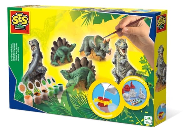 SES Creative Cast & malli - Dinosaurs