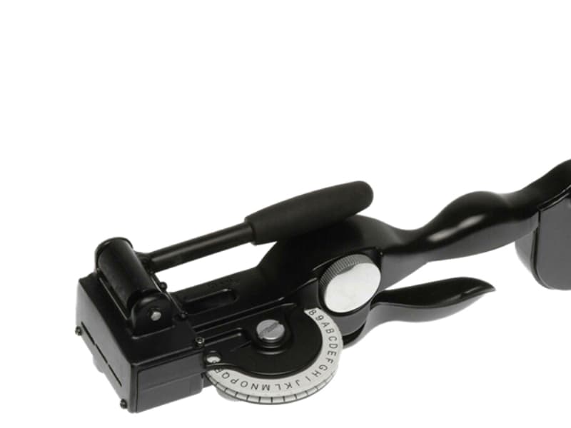 DYMO RHINO M1011, Suoralämpö, Musta