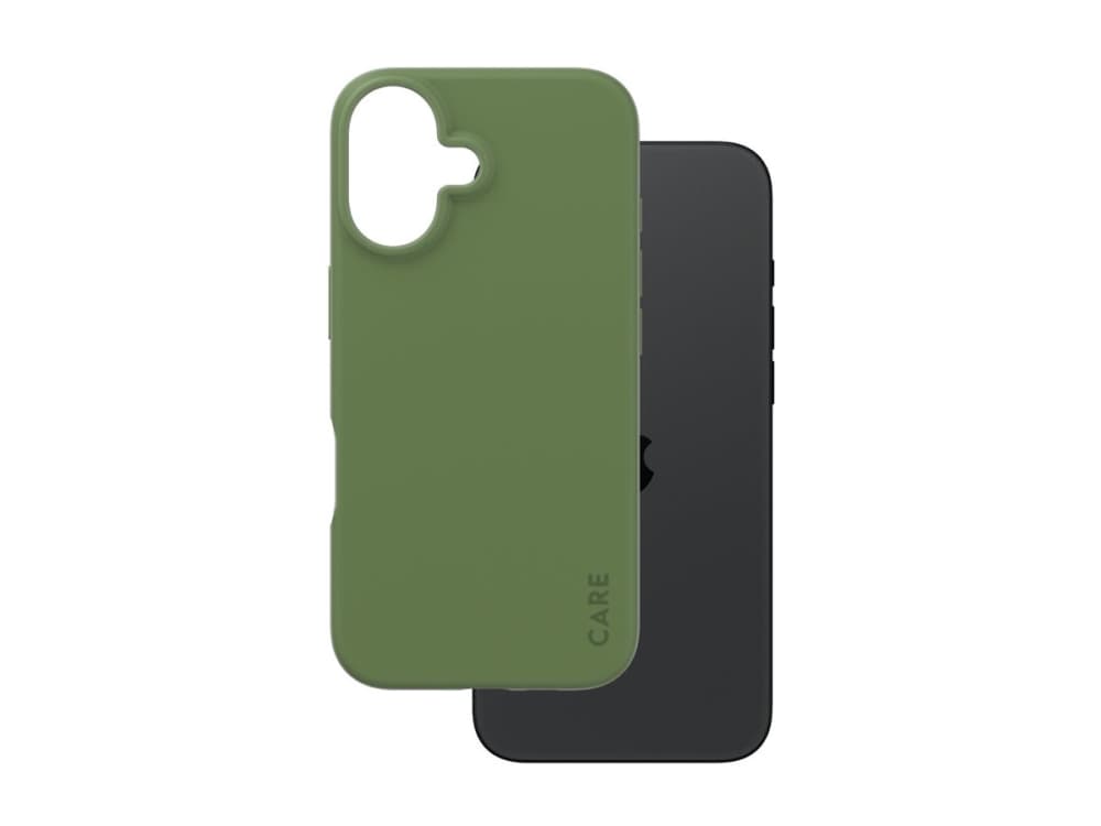 PanzerGlass CARE™ by ® Case Green iPhone 16, Suojus, Apple, Apple - iPhone 16, Vihreä