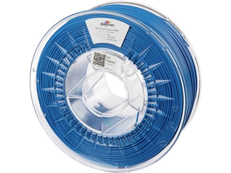 Spectrum Filaments 80093 smart ABS Filamentti ABS-muovi iskunkestävä 1,75 mm 1000 g Pacific Blue, sininen 1 kpl
