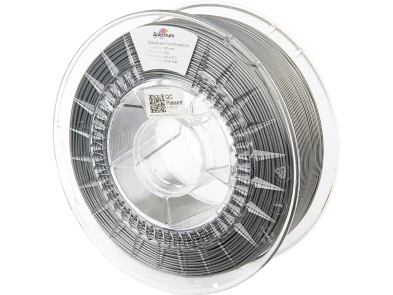 Spektro grupė SPECTRUMG 5903175657145 Filamentas SPECTRUM / PLA / Sidabrinis STAR / 1,75 mm / 1kg