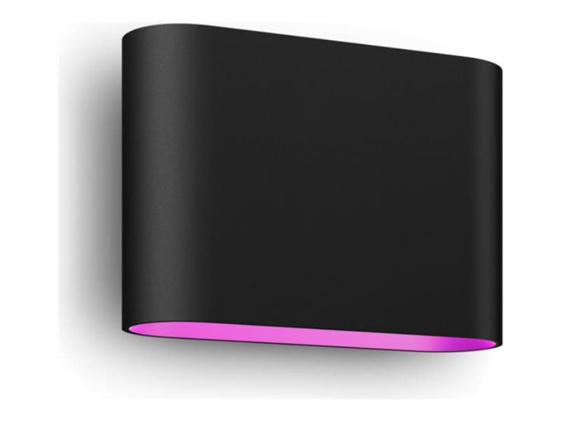 Philips Hue White and Color Ambiance Dymera - Seinälamppu - LED x 2 - yhteensä: 20.4 W - 16 miljoonaa väriä - 2000-6500 K - musta