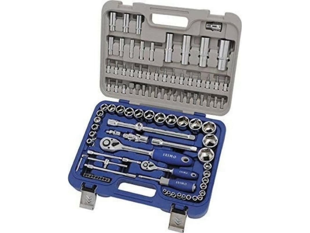 Hylsysarja 4-32mm ja tarvikkeet 1/4 ja 1/2 101 kpl Irimo