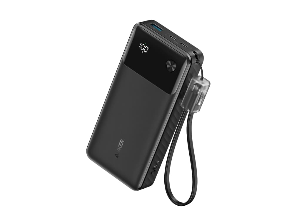 Anker A1384G11, 20000 mAh, Power Delivery, 30 W, musta