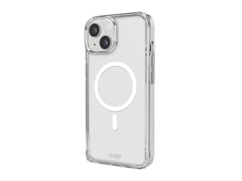 SBS Light Mag, suojakuori, Apple, iPhone 14, iPhone 13, 15,5 cm (6.1), läpinäkyvä, läpinäkyvä