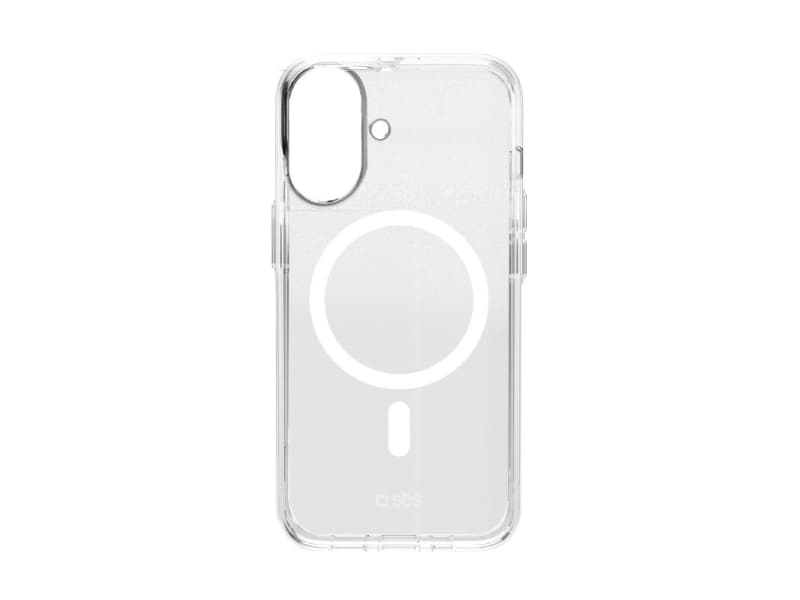 SBS TED3OMAGCOVIP1661, Suojus, Apple, iPhone 16, 15,5 cm (6.1), Läpinäkyvä