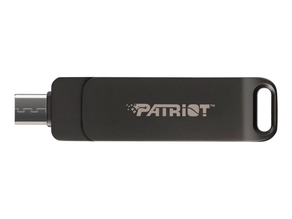 Patriot Memory Rage R550, 1 TB, USB Type-A / USB Type-C, 3.2 Gen 1 (3.1 Gen 1), 100 MB/s, Taittuva, Musta