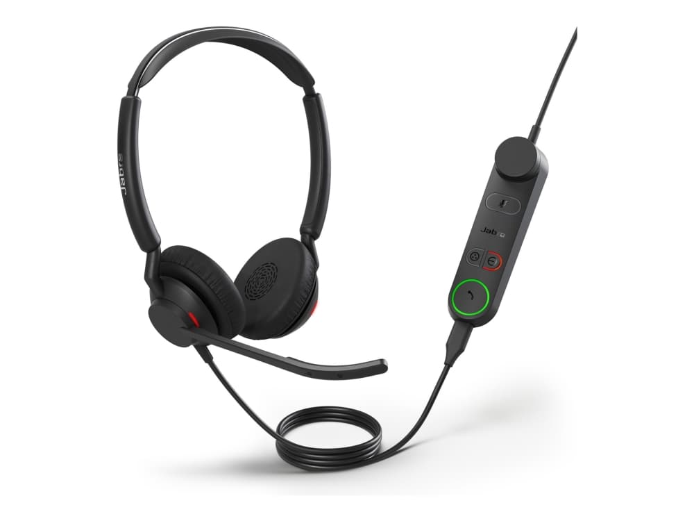 Jabra Engage 50 II, Langallinen, Toimisto/puhelukeskus, 152 g, Kuulokkeet, Musta