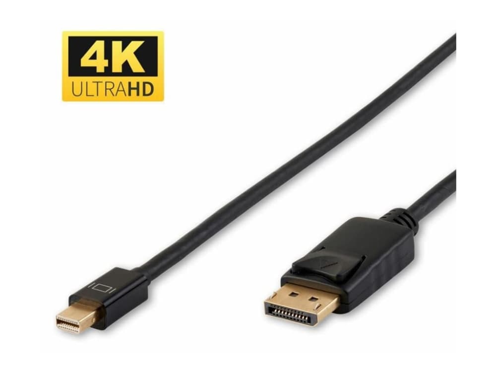 Microconnect DP-MMG-300MB, 3 m, Mini DisplayPort, DisplayPort, Uros, Uros, 4096 x 2160 pikseliä