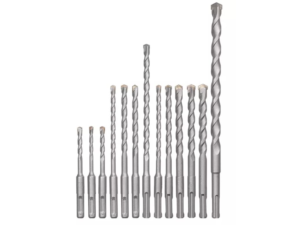 Vasaraporanterien sarja SDS-plus, Ø 5-14mm