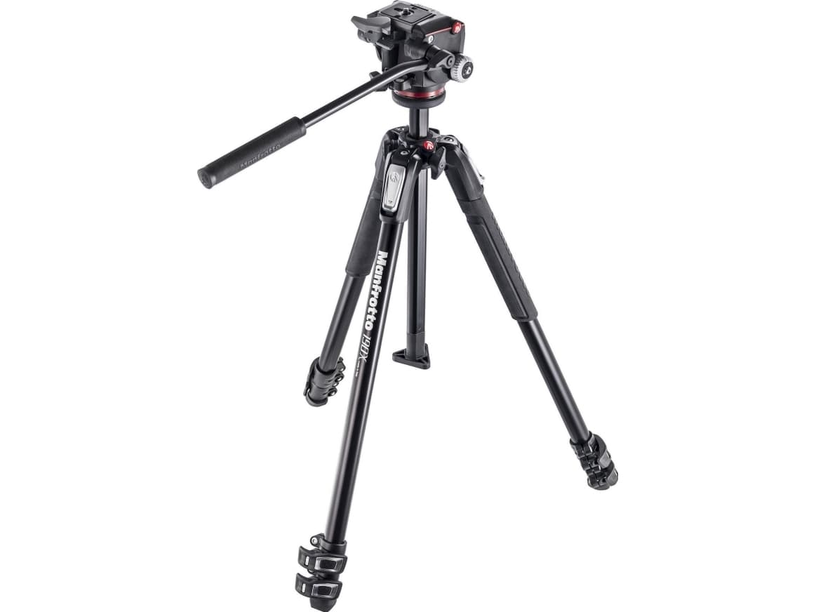 Statyw Manfrotto Statyw video Manfrotto MK190X3-2W aluminium, glowica MHXPRO-2W