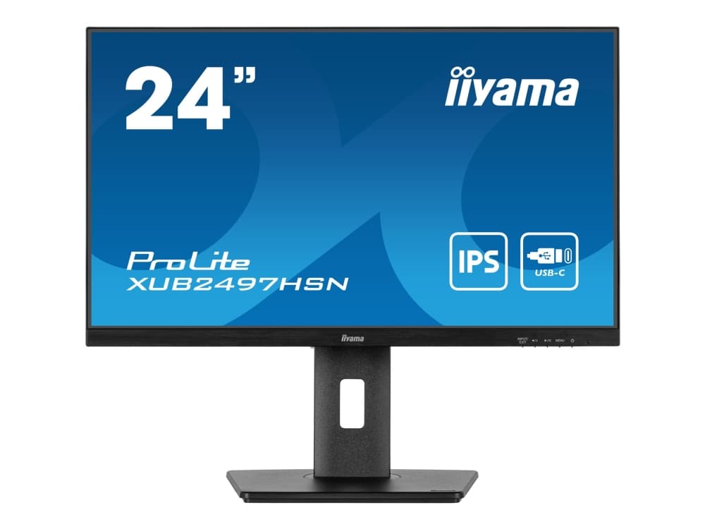 Monitorius IIYAMA 60.5cm (23.8) XUB2497HSN-B2 16:9 HDMI+DP+USB-C Nostin
