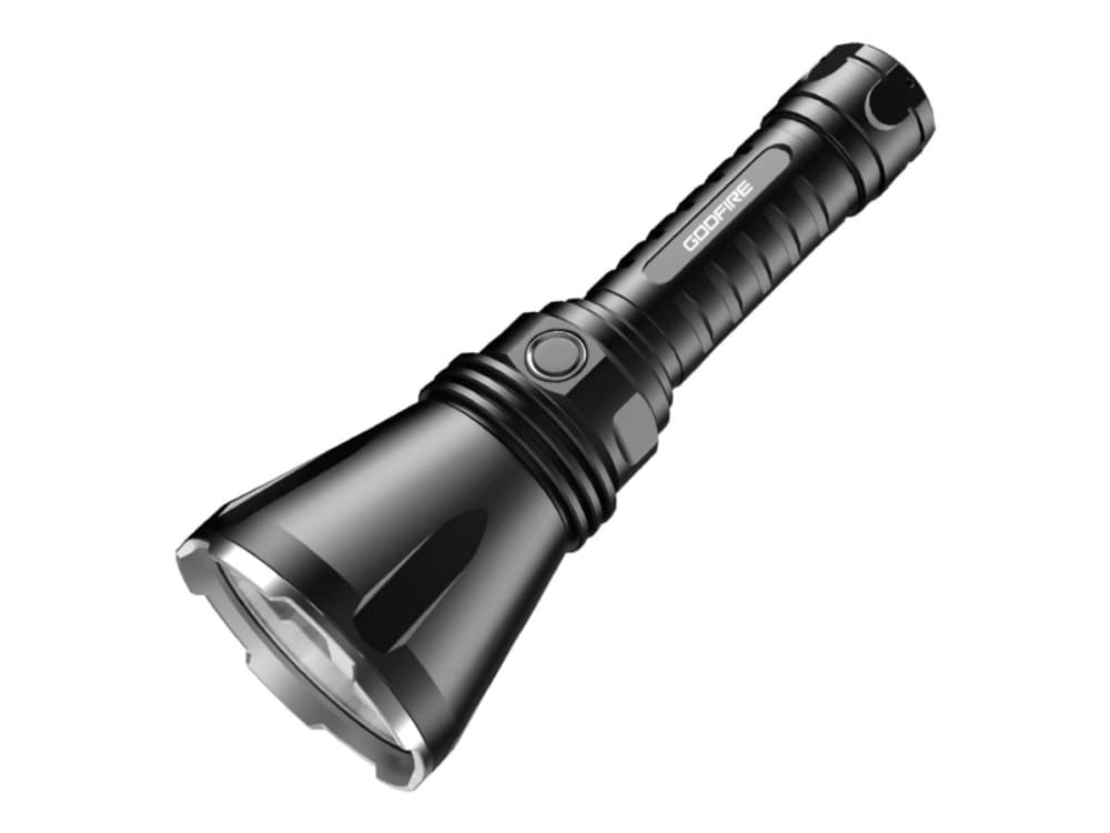 Godfire TF01 - Taskulamppu - LED - 5-tila - 20 W - valkoinen