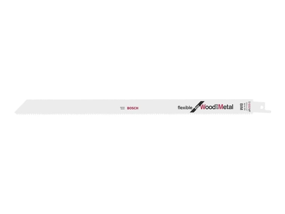 Bosch S 1222 VF, Lasikuituvahvisteinen muovi, Metalli, Pelti, Puu nauloilla, 1,8 mm, 2,6 mm