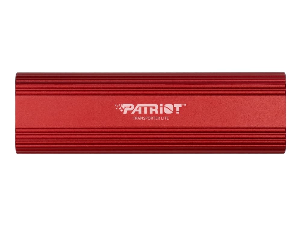 Patriot Memory Transporter Lite, 2 TB, USB Type-C, 3.2 Gen 2 (3.1 Gen 2), 1000 MB/s, Punainen