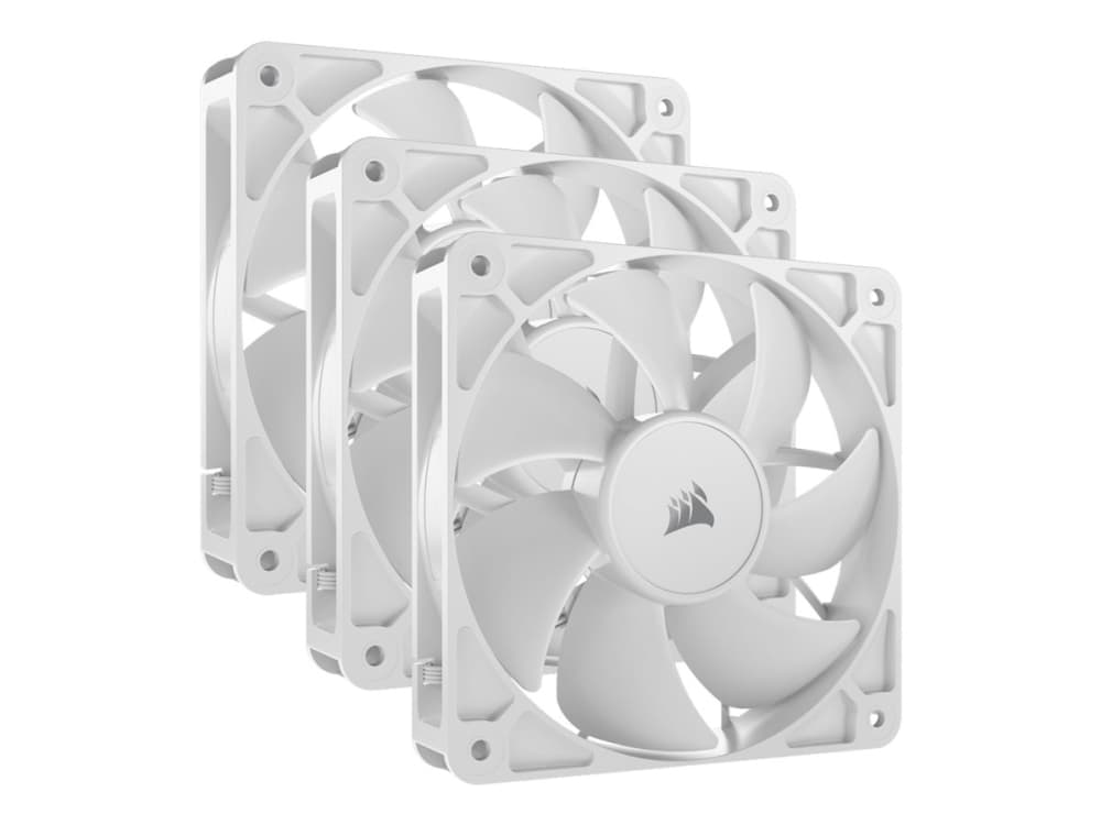 Corsair RS120, Tuuletin, 12 cm, 420 RPM, 2100 RPM, Valkoinen